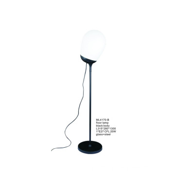 Lampe de sol en acier de qualité supérieure en verre de qualité (ML4170-B)